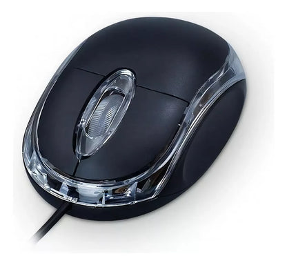 HMaston Mouse Óptico com Fio LED Ergonômico de Alta Precisão para Trabalho e Jogos