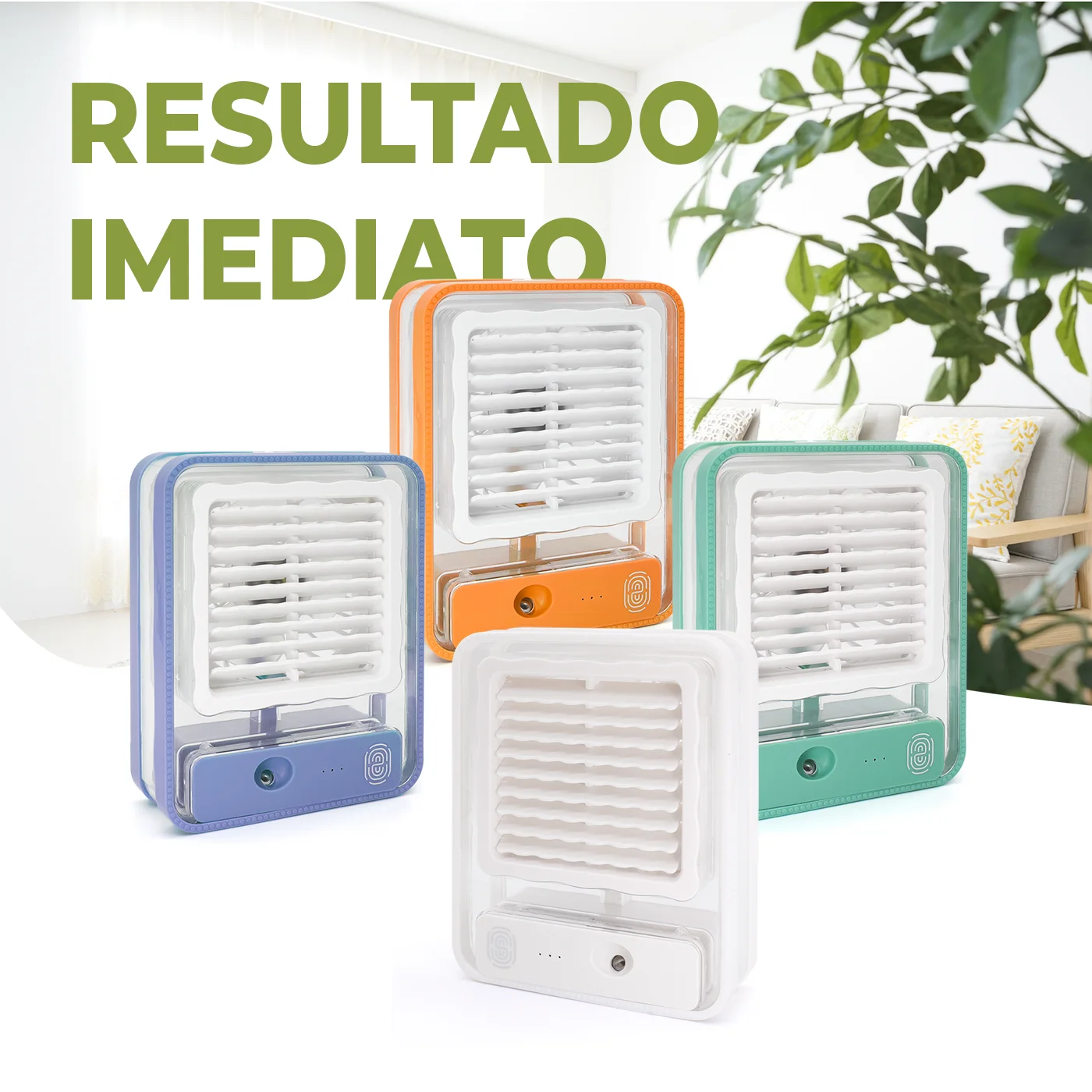 Mini ventilador portátil Umidificador de ar condicionado WK2043