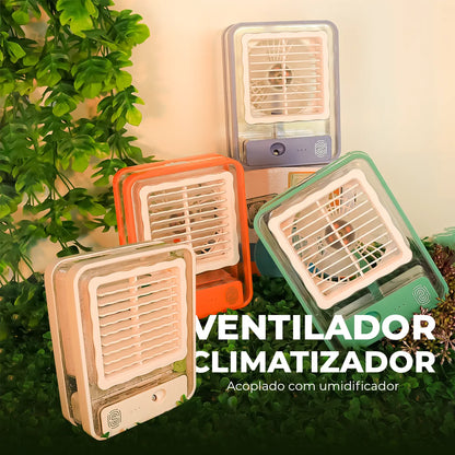 Mini ventilador portátil Umidificador de ar condicionado WK2043